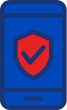 picto-smartphone-securise-bleu